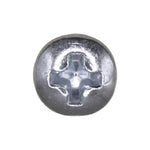 #6-32x1-1/4" Phillips Pan Head Machine Screw, Zinc