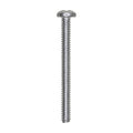 #6-32x1-1/2" Phillips Pan Head Machine Screw, Zinc