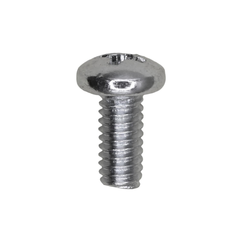 #8-32x3/8" Phillips Pan Head Machine Screw, Zinc