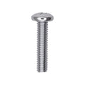 #8-32x3/4" Phillips Pan Head Machine Screw, Zinc