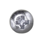 #8-32x1" Phillips Pan Head Machine Screw, Zinc