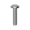 #10-24x3/4" Phillips Pan Head Machine Screw, Zinc