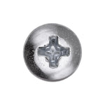 #10-24x3/4" Phillips Pan Head Machine Screw, Zinc