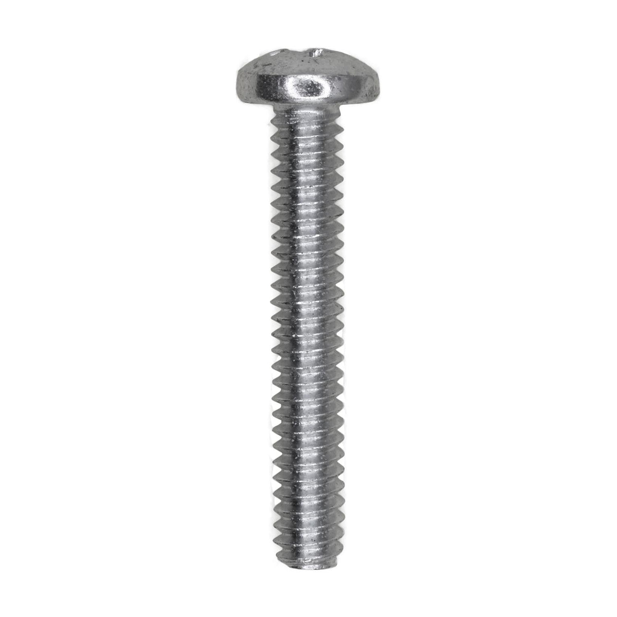 #10-24x1-1/4" Phillips Pan Head Machine Screw, Zinc