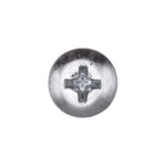 #10-24x1-1/2" Phillips Pan Head Machine Screw, Zinc