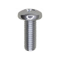 #10-32x1/2" Phillips Pan Head Machine Screw, Zinc
