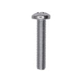 #10-32x1" Phillips Pan Head Machine Screw, Zinc