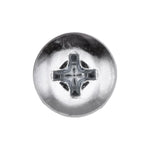 #10-32x1-1/4" Phillips Pan Head Machine Screw, Zinc