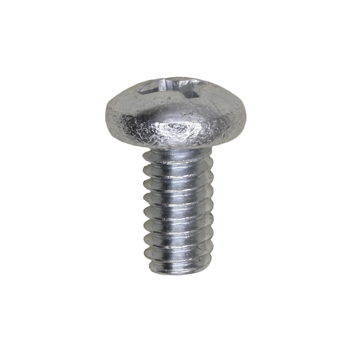 1/4"-20x1/2" Phillips Pan Head Machine Screw, Zinc