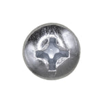 1/4"-20x1/2" Phillips Pan Head Machine Screw, Zinc