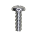 1/4"-20x3/4" Phillips Pan Head Machine Screw, Zinc