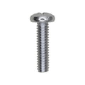 1/4"-20x1" Phillips Pan Head Machine Screw, Zinc