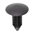 5/16"x13/16" Black Nylon Single Head Panel Christmas Tree Retainer, 11/16" Head