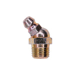 1/8" NPT 45 Degrees Grease Fitting Pipe, Plated