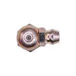 1/8" NPT 90 Degrees Grease Fitting Pipe, Plated, 53/64" Overall Length