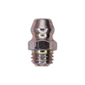 1/4"-28 Grease Fitting Long Straight, Plated, 9/64" Thread Length