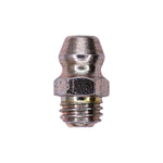 1/4"-28 Grease Fitting Long Straight, Plated, 9/64" Thread Length