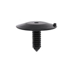5/16"x15/16" Black Nylon Single Head Hood Insulation Christmas Tree Retainer Polypropylene, 1-3/8" Head