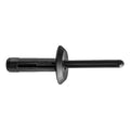 9/32"x2-3/16" Black Nylon Rivet