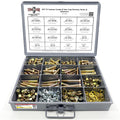 1/2"-13 Coarse Grade 8 Hex Cap Screws, Nuts, & Washers - 249 PCS