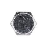 M5-0.80x40mm Hex Head Cap Screw DIN 933, Zinc