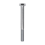 M6-1.0x60mm Hex Head Cap Screw DIN 931, Zinc