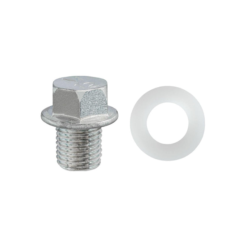M12-1.25x11mm Oil Drain Plug, Zinc