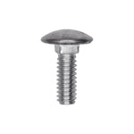 1/4"-20x3/4" Round Head Bumper Bolt Stainless Steel Cap, Zinc