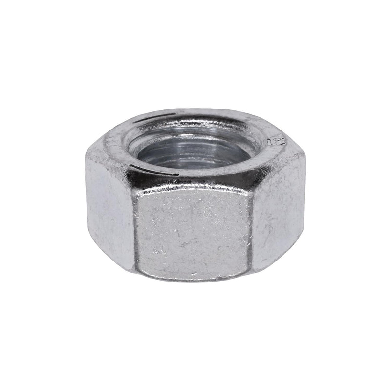 1/2"-13 Grade 5 Hex Nut USS, Zinc
