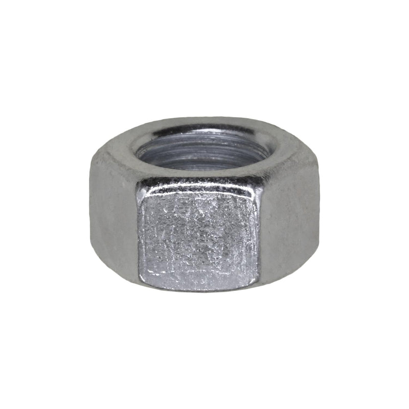 3/8"-24 Grade 5 Hex Nut Sae, Zinc