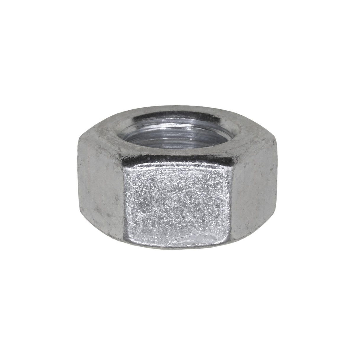 7/16"-20 Grade 5 Hex Nut Sae, Zinc