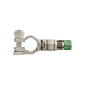Green Cast Copper Compression Terminal Battery Cable Positive, 1 Ga. or 2 Ga., Tin Plated
