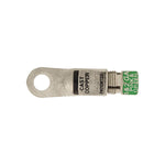 3/8" Green Cast Copper Compression Lug, 1 Ga. or 2 Ga., Tin Plated