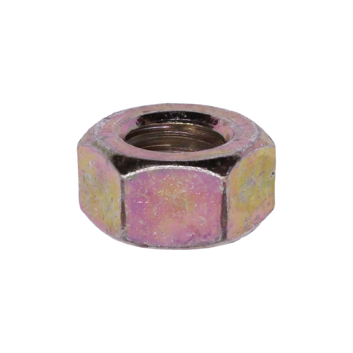 5/16"-18 Grade 8 Hex Nut, Yellow Zinc Chromate