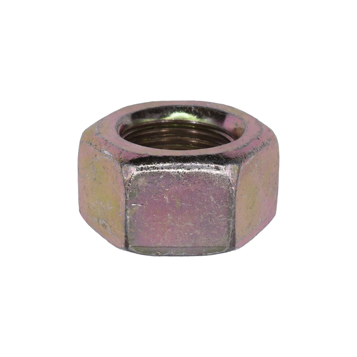 1/2"-13 Grade 8 Hex Nut, Yellow Zinc Chromate