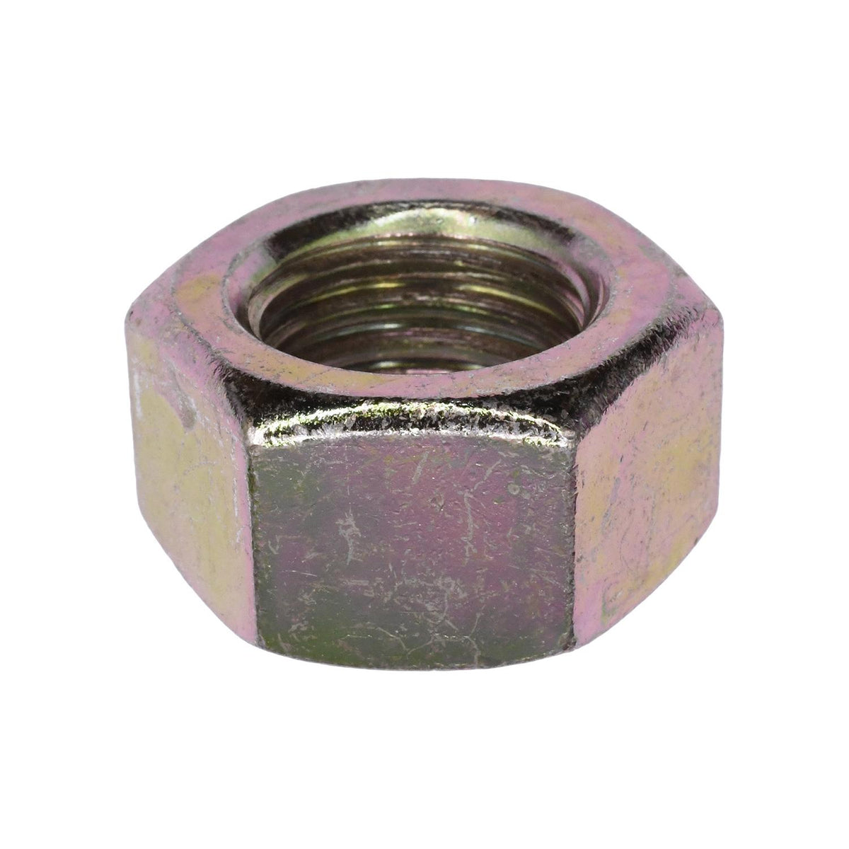 3/4"-10 Grade 8 Hex Nut, Yellow Zinc Chromate
