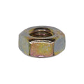 1/4"-28 Grade 8 Hex Nut, Yellow Zinc Chromate