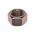 3/8"-24 Grade 8 Hex Nut, Yellow Zinc Chromate