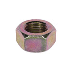 7/16"-20 Grade 8 Hex Nut, Yellow Zinc Chromate