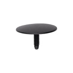 9/32"x1" Black Nylon Single Head Fir Tree Christmas Tree Retainer, 1-3/4" Head