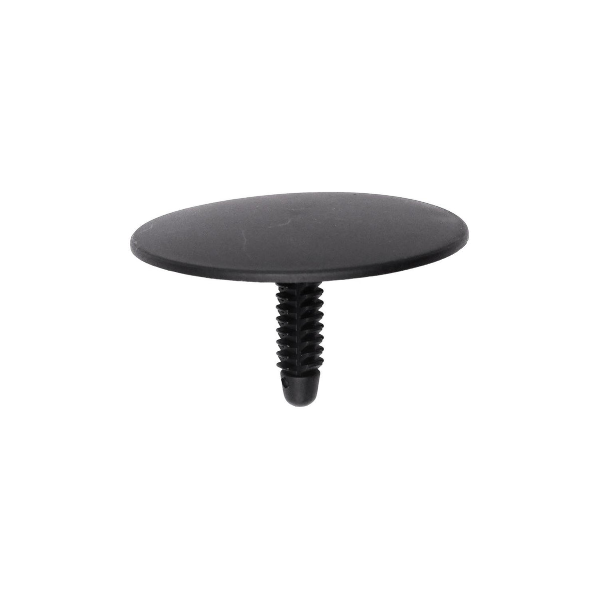 9/32"x1" Black Nylon Single Head Fir Tree Christmas Tree Retainer, 1-3/4" Head