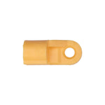 5/32" Yellow Nylon Door Lock Clip Size
