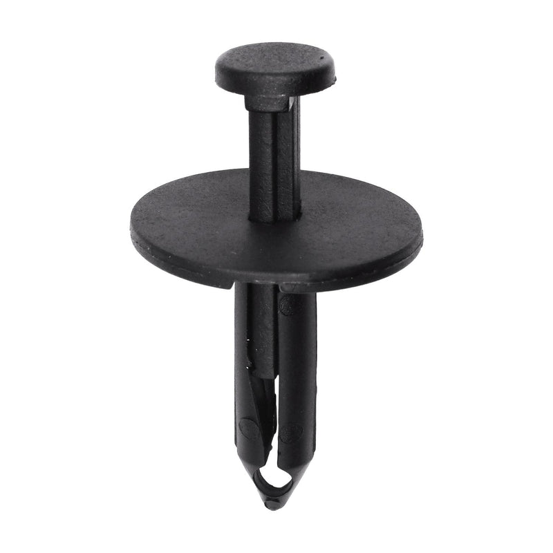 7mmx27mm Black Push-Type Rivet with Closed End, 25mm Head