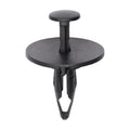 1/2"x15/16" Black Push-Type Rivet with Closed End, 1" Head