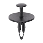 1/2"x15/16" Black Push-Type Rivet with Closed End, 1" Head