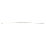 14" White Nylon Cable Ties Thin Pound
