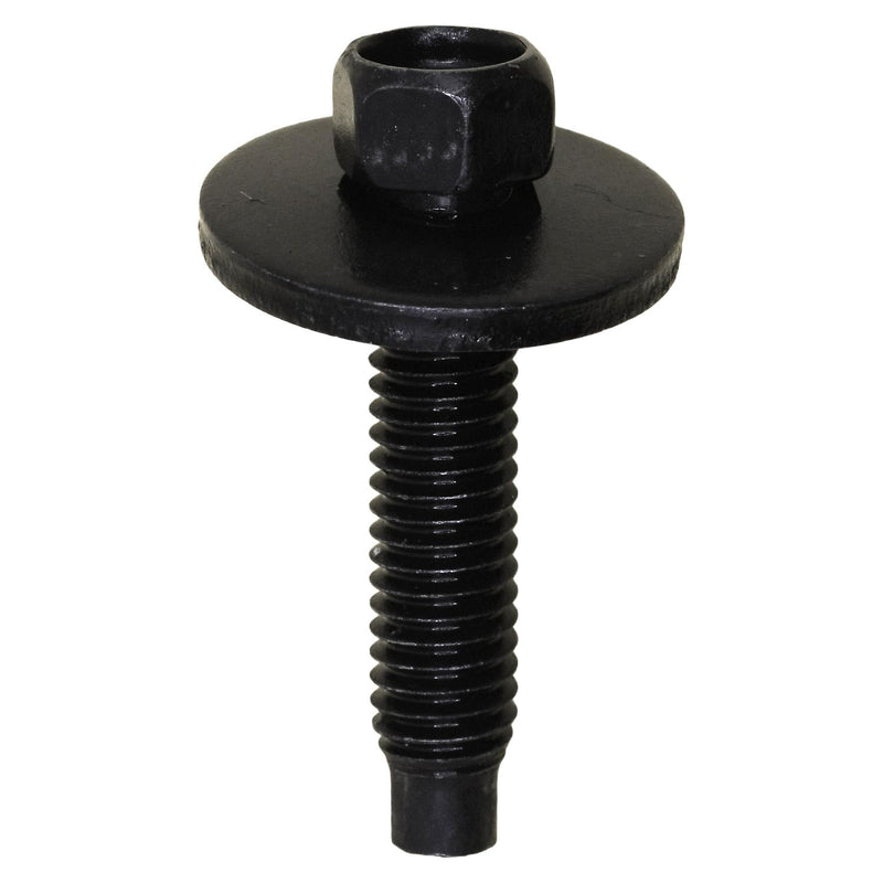 M6-1.0x28mm Hex Head SEMS Body Bolt, Dog Point, 19mm Washer, Chrome