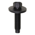 M8-1.25x33mm Hex Head SEMS Dog Point Screw, 22mm Washer, Phosphate