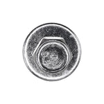 M6-1.0x25mm Hex Head SEMS Body Bolt, Type CA, 17mm Washer, Zinc