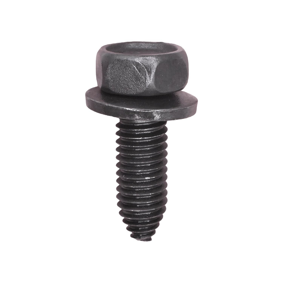 M8-1.25x25mm Hex Head SEMS Indented Body Bolt, Type CA, 17mm Washer, Phosphate